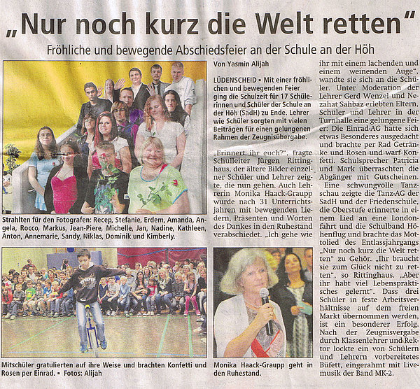 Lüdenscheider Nachrichten 06 07 2013