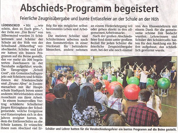 Lüdenscheider Nachrichten vom 18.06.2015