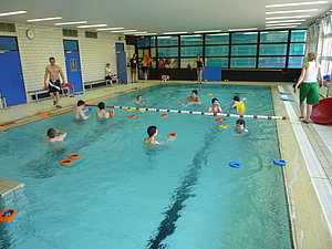 Schwimmfest in unserem Lehrschwimmbecken